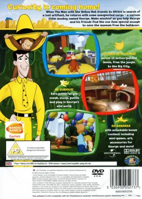 Curious George box cover back